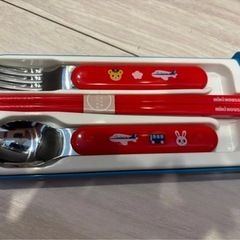 ミキハウス　ANAコラボ　カラトリー　子供用の画像