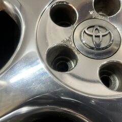 TOYOTA トヨタ 16アリスト ベルテックス 純正ホイール 16インチ 4本 7.5J5HPCD114.3+50 メッキ　(MHA600MY)クレジットカード QRコード決済可能の画像
