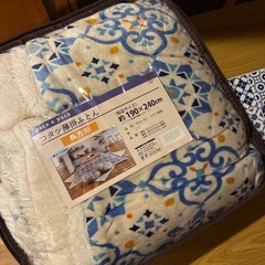 こたつ、こたつ布団セットの画像