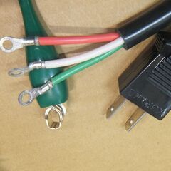 修理用電源コード VCT　5M  3C 1.25　③の画像