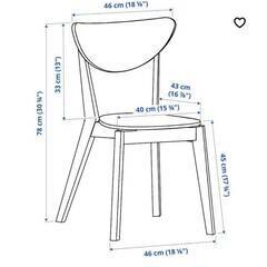 IKEA 椅子 ウッドチェア 11脚の画像