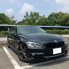 BMW 320d ツーリング ラグジュアリー！7万キロ！革…