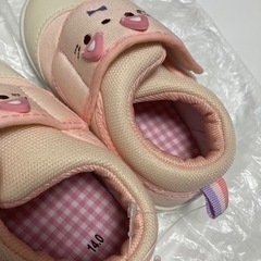 【新品】ネコスニーカー/14センチの画像