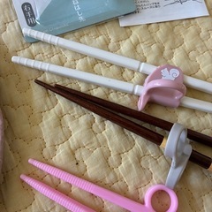 Elodie お食事エプロン　練習箸　エジソン　プリンセスの画像