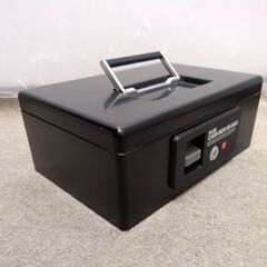 🍎CASH BOX 手提げ金庫 キャッシュボックス 金庫 鍵付き CB-040EXの画像
