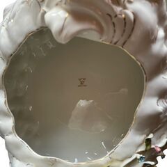 アンティーク陶器　スワン BC MADE in ITALYの画像