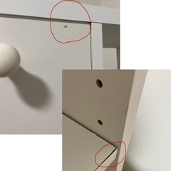 【受渡決定済】洋服掛け付き隙間収納　本棚の画像