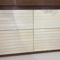 無印良品　収納ベッド　セミダブル　ウォールナットの画像