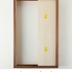 無印良品　収納ベッド　セミダブル　ウォールナットの画像