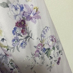 tocco closetの花柄スカート(ラベンダー系)です☺️の画像