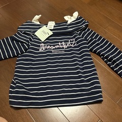 新品タグ付き　女児トレーナー160サイズの画像