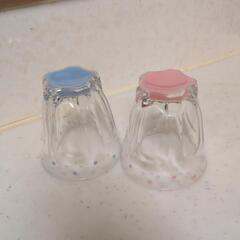 可愛いミニグラス4個セットの画像
