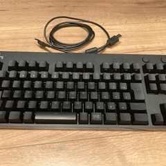 Logicool 青軸 ロジクール メカニカル ゲーミング キーボード PRO RGB YU0039　ゲーム テンキーレスの画像