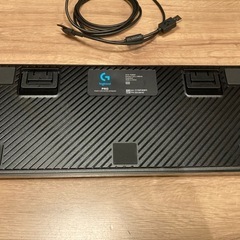 Logicool 青軸 ロジクール メカニカル ゲーミング キーボード PRO RGB YU0039　ゲーム テンキーレスの画像