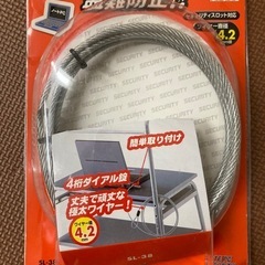 2点　SANWA SUPPLY SL-38 ノートパソコン セキュリティキットの画像