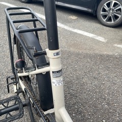 折りたたみ自転車の画像
