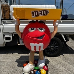 m&m's 非売品ディスプレイの画像