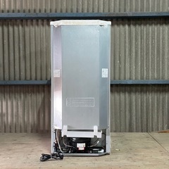 SNT732 U-ing ユーイング ノンフロン冷凍冷蔵庫 UR-FG110J 2ドア 通電確認済み 現状品 2018年製の画像