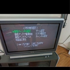 ブラウン管テレビ　東芝フラットワイド　28ZP30の画像