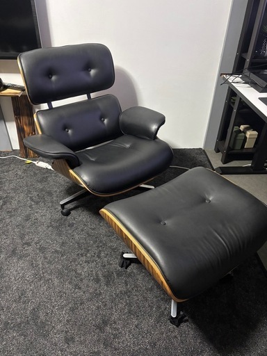 リプロダクト イームズラウンジチェア オットマン付き (トル