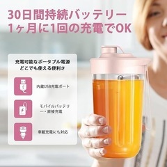 ジューサー ミキサー 1台7役 400ML 果物 野菜 ジュース 離乳食用の画像