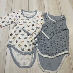 美品　長袖ロンパース　90サイズの画像