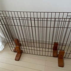 ペット用ゲージとゲート2個セットの画像