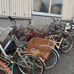 自転車 24台あります！ おまとめ 早い者勝ち 1台からでもok  まとめて ママチャリ の画像