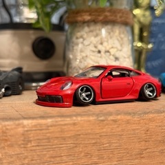 カスタムミニカー　ポルシェ　3Dプリントホイール　の画像