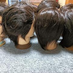 理容美容練習用ウィッグ１３個の画像