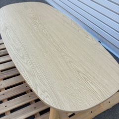 ニトリ木製 折りたたみ ローテーブルテーブル (焼き鳥君) 大通の