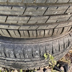 ホンダ　N-WGN  カスタム　純正　ホイールタイヤセット　4本　155/65R14 タイヤ年式2019年の画像