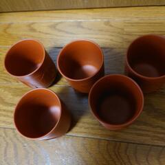 可愛いお茶コップ　の画像