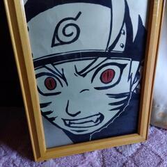 NARUTOポスター額入りの画像