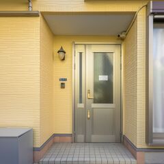 外壁へのキーボックス取付けの画像