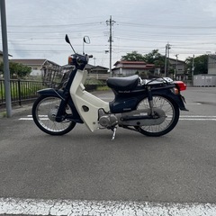 スーパーカブ50カスタム 角目 12V 前後ローダウン 実働の画像