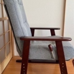 リクライニングチェア高座椅子の画像