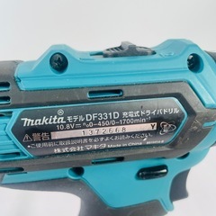 マキタ　充電ドライバーの画像