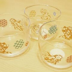 【新品・未使用】鬼滅の刃ガラスコップ　3個セットの画像