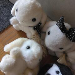 ぽてろっぴ～　ロップうさぎさんのぬいぐるみセットの画像