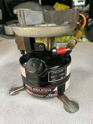 (再値下げ！) コールマン ピークワン ストーブ　400A 86年製