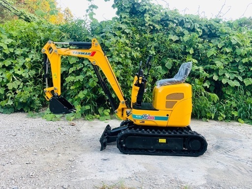 ○ヤンマー○SV08○油圧ショベル○826時間○可変脚