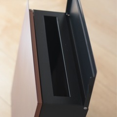 【未使用⭐️美品】ヤマソロ 壁掛けポスト Serra 73-898（ウッド）鍵付きの画像