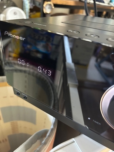 未使用保存品平成レトロ）CD、iPodコンポ