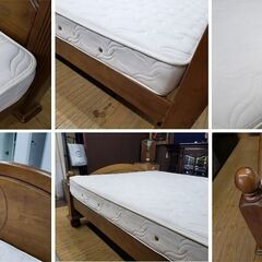 G38　アンネルベッド クイーンサイズ ベッドの画像