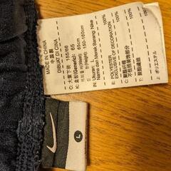 ハーフパンツ L　ナイキ　NIKE　小学生　ジュニア　キッズ　155 165 160 ネイビー　イエロー　バスケ　古着　サッカー　スポーツ　ハーパンの画像