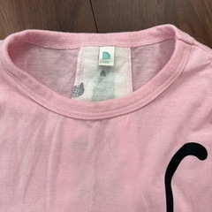 猫シルエット　アイス柄　ワンピース100cmの画像