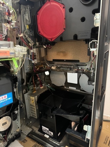 ミリオンゴット 神々の凱旋 コイン不要機付き 実機 パチスロ 家庭用電源