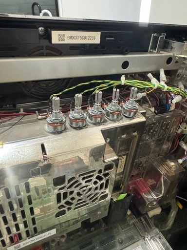 ミリオンゴット 神々の凱旋 コイン不要機付き 実機 パチスロ 家庭用電源