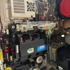 ミリオンゴット 神々の凱旋 コイン不要機付き 実機 パチスロ 家庭用電源の画像